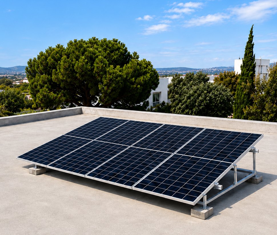 Paquete solar de 4 paneles