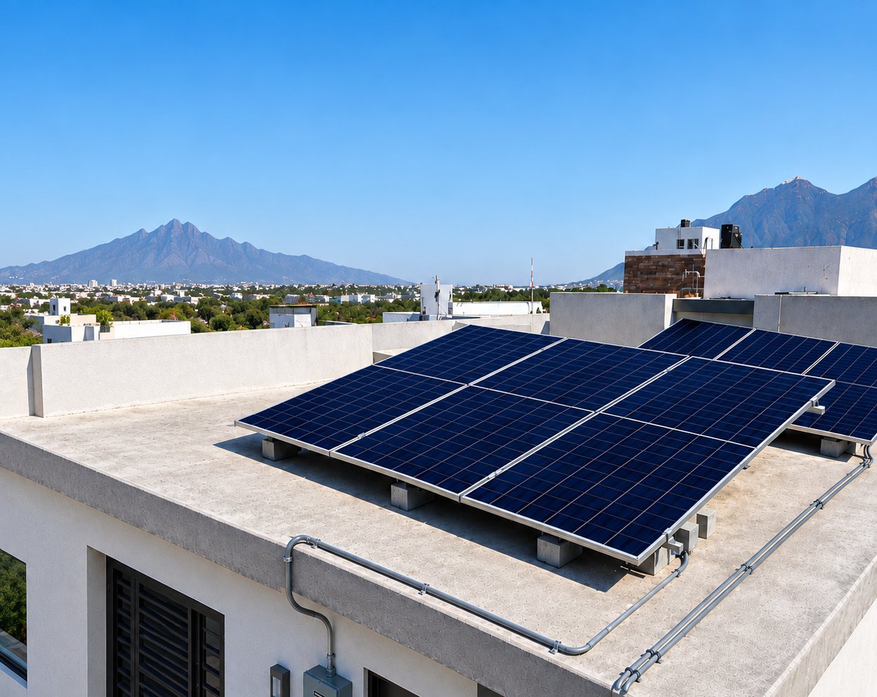 Paquete solar de 6 paneles