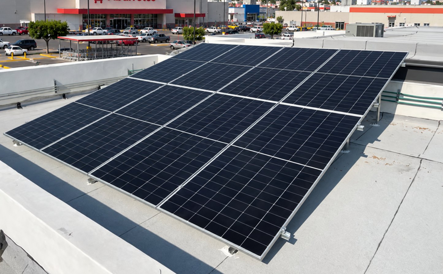 Proyecto fotovoltaico comercial